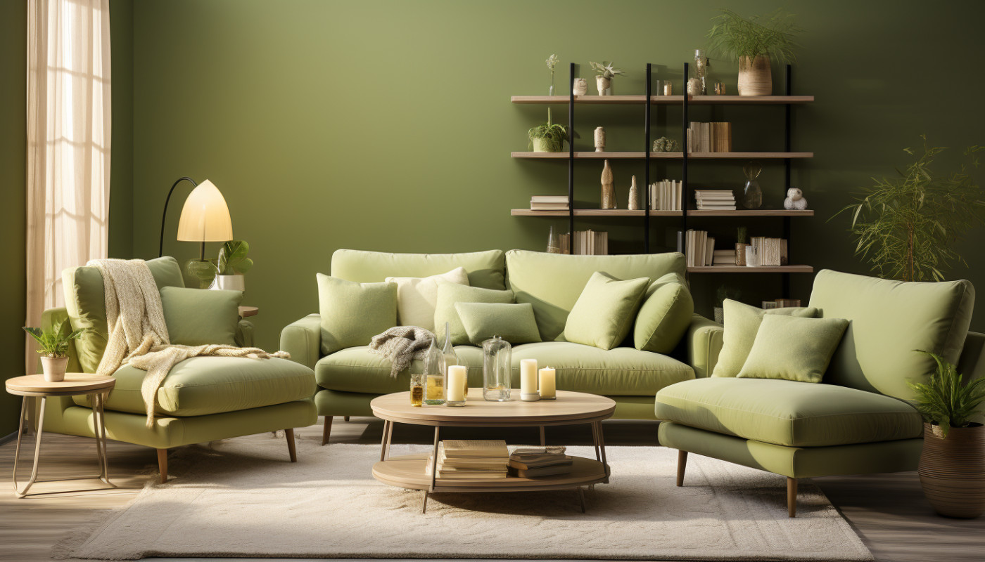 Comment intégrer le vert olive dans la décoration d'intérieur pour un espace apaisant et moderne